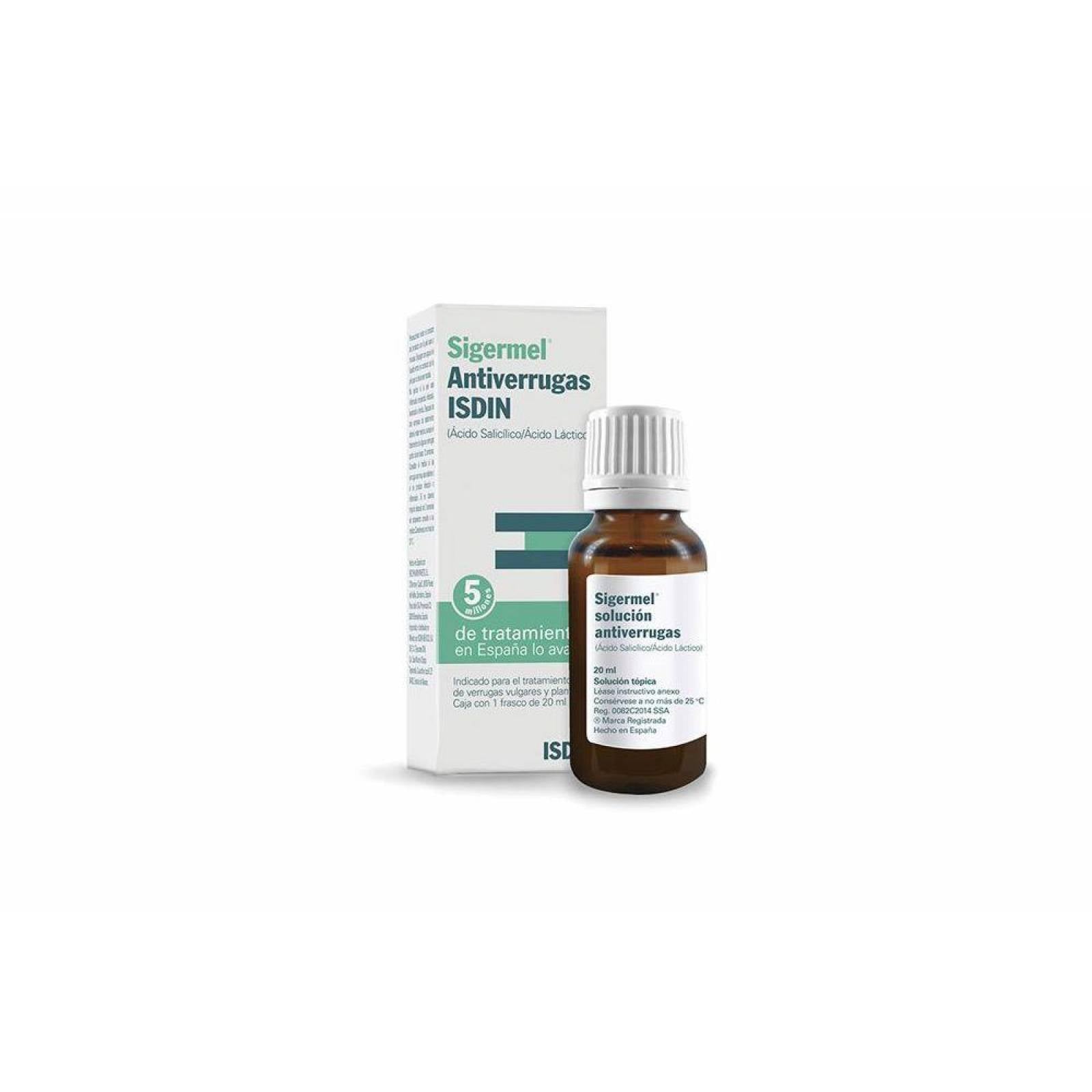 Isdin Sigermel Antiverrugas 20 ml
