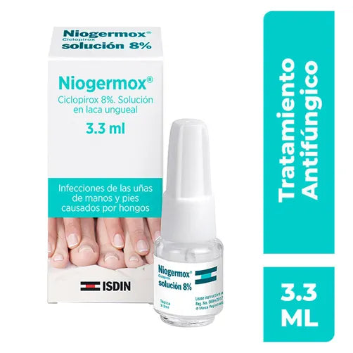 Isdin Niogermox Solución 8% 3.3 ml