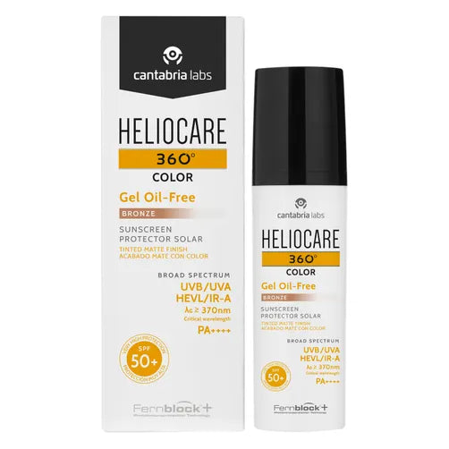 Heliocare 360° Color Gel Oil Free Bronze SPF 50+