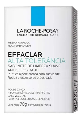 La Roche-Posay Effaclar Barra Alta Tolerancia 70 g