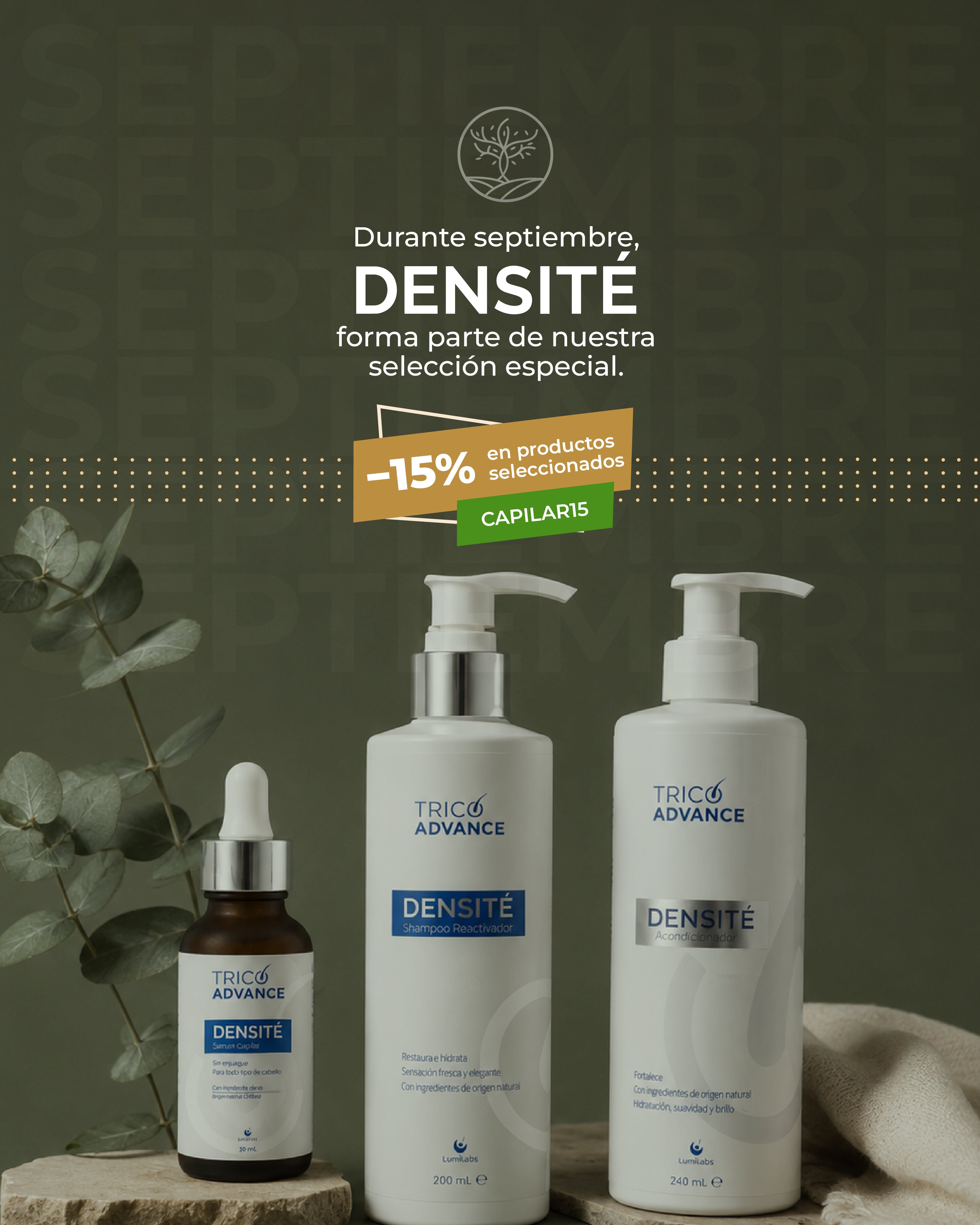 Rutina Anticaída — 15% OFF con CAPILAR15