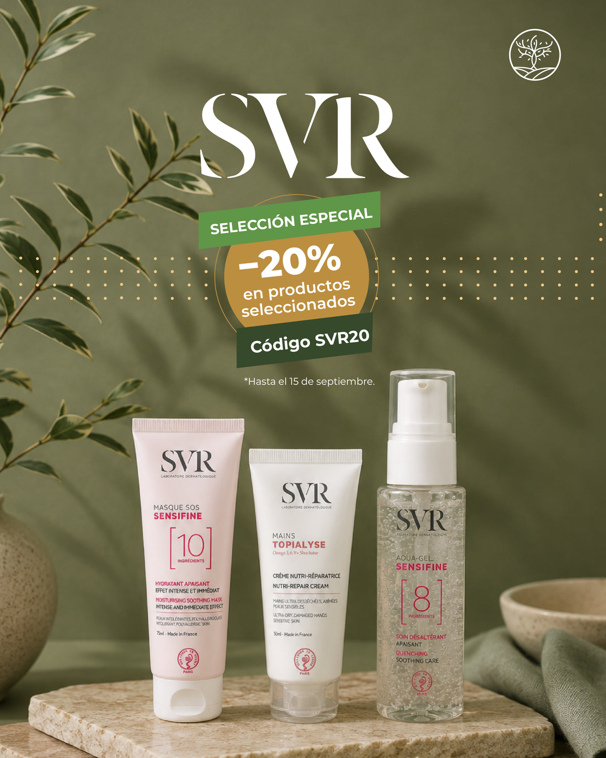 Semana SVR — hasta 20% OFF hasta agotar existencias
