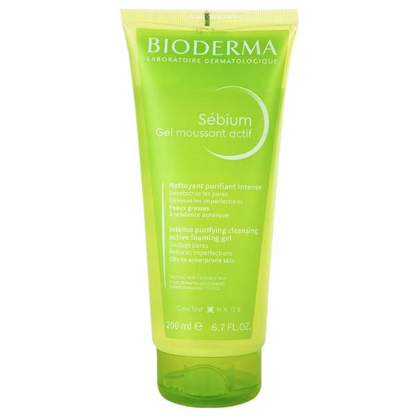 Bioderma Sébium Gel Moussant Actif 200 ml