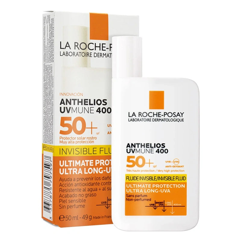 LA ROCHE - ANTHELIOS UV MUNE 400 FLUIDO INVISIBLE FPS 50+ 50ML