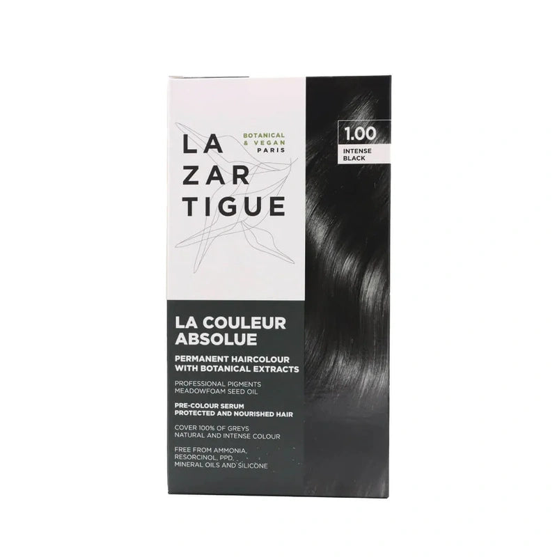 Lazartigue Tinte Natural 1.00 Negro Intenso Osc Kit