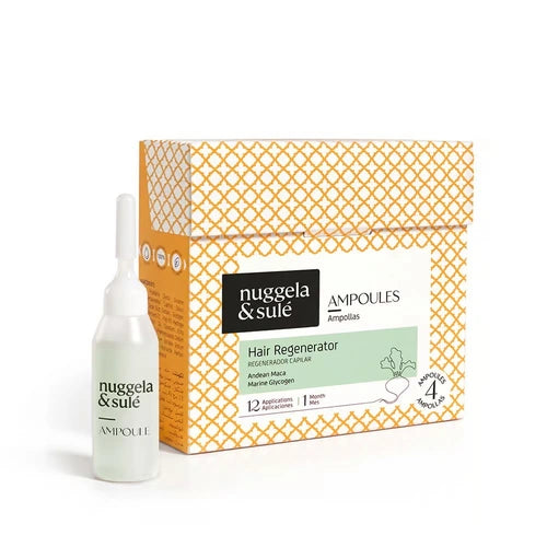 Nuggela & Sulé Ampolletas Regenerador Capilar 4 Pzas