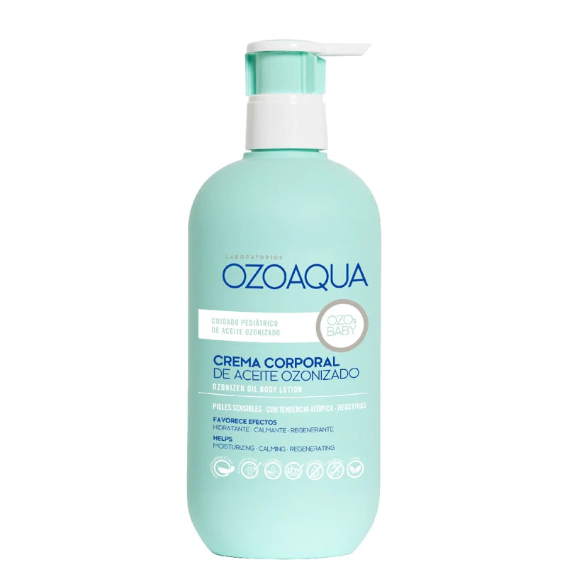 OZOAQUA - CREMA CORPORAL DE ACEITE OZONIZADO 500 ML