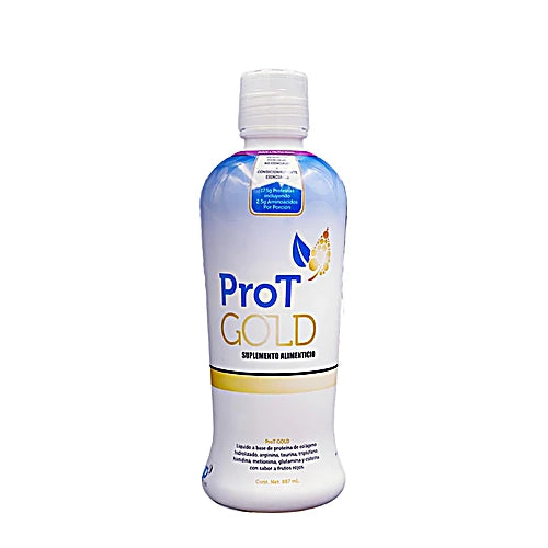 ProT Gold Proteína Líquida de Colágeno Nano Hidrolizado Sabor Berry 887 ml